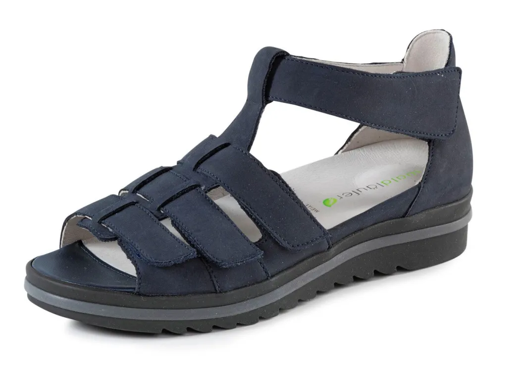 Online Waldläufer, bequeme Damen-Sandalen, Weite H, mit herausnehmbarem Fußbett Damen Sneaker & Sportschuhe|Sandalen