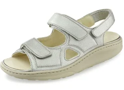 Outlet Waldläufer, bequeme Damen-Sandalen, Weite H, mit herausnehmbarem Fußbett Damen Sneaker & Sportschuhe|Sandalen