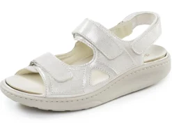 New Waldläufer, bequeme Damen-Sandalen, Weite H, mit herausnehmbarem Fußbett Damen Sneaker & Sportschuhe|Sandalen