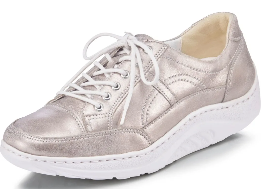 Sale Waldläufer, bequeme Damen-Schnürschuhe, Weite H, Sohle mit Abrollfunktion Damen Sneaker & Sportschuhe|Schnürschuhe