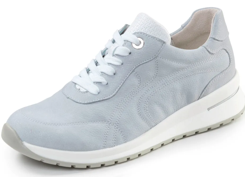 Best Waldläufer, bequeme Damen-Schnürschuhe, Weite H, mit herausnehmbarem Fußbett Damen Schnürschuhe