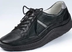 Best Waldläufer, bequeme Damen-Schnürschuhe, Weite H, Sohle mit Abrollfunktion Damen Sneaker & Sportschuhe|Schnürschuhe