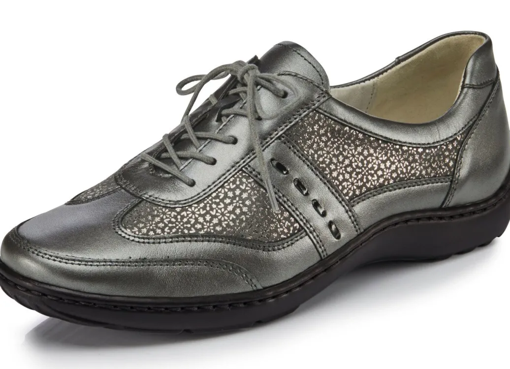 Waldläufer, bequeme Damen-Schnürschuhe, Weite H, mit herausnehmbarem Fußbett Damen Sneaker & Sportschuhe|Schnürschuhe