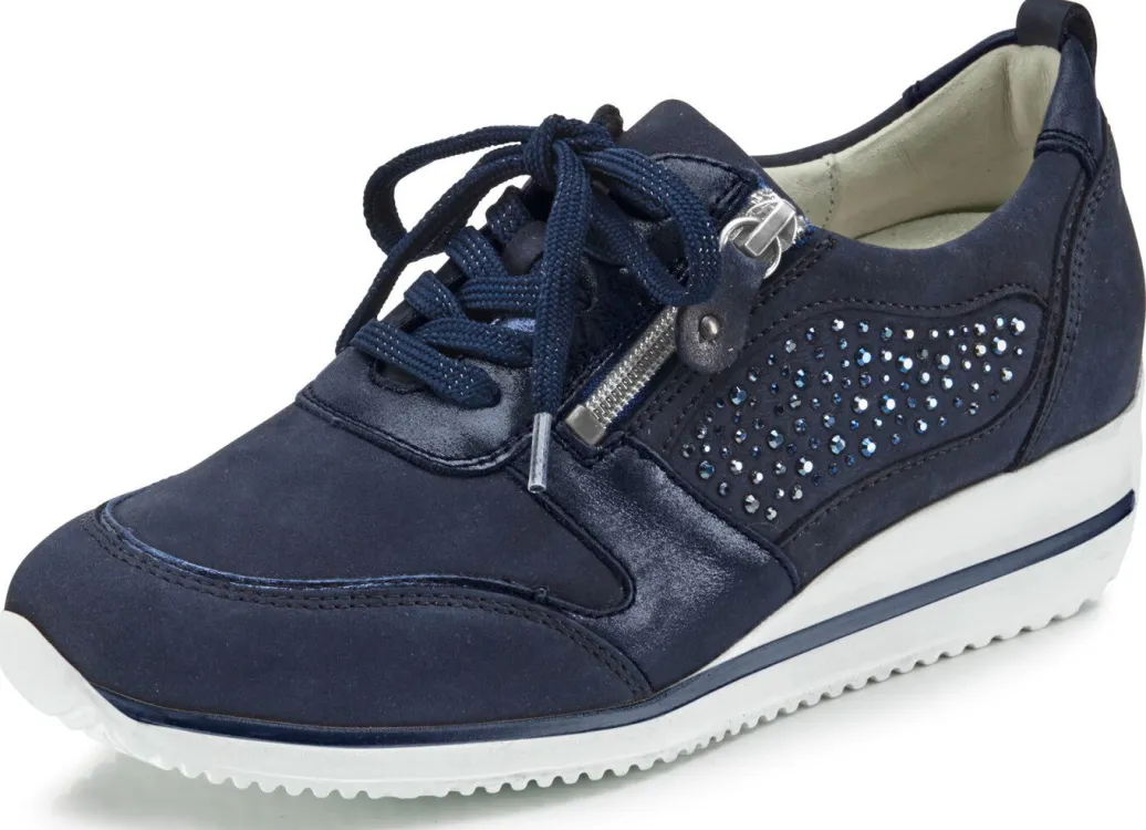 Best Waldläufer, bequeme Damen-Schnürschuhe, Weite H, mit herausnehmbarem Fußbett Damen Sneaker & Sportschuhe|Schnürschuhe