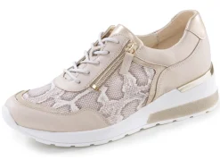 Best Waldläufer, bequeme Damen-Schnürschuhe, Weite H, mit herausnehmbarem Fußbett Damen Sneaker & Sportschuhe|Schnürschuhe