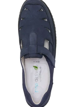 Outlet Waldläufer, bequeme Damen-Slipper, Weite H, mit herausnehmbarem Fußbett Damen Sneaker & Sportschuhe|Slipper