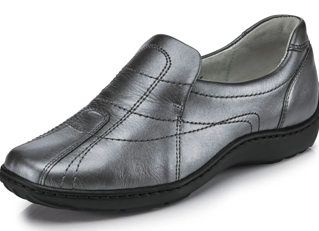 Discount Waldläufer, bequeme Damen-Slipper, Weite H, mit herausnehmbarem Fußbett Damen Sneaker & Sportschuhe|Slipper
