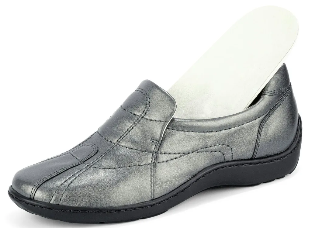 Discount Waldläufer, bequeme Damen-Slipper, Weite H, mit herausnehmbarem Fußbett Damen Sneaker & Sportschuhe|Slipper