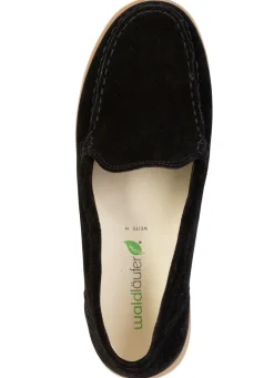 Clearance Waldläufer, bequeme Damen-Slipper, Weite H, mit herausnehmbarem Fußbett Damen Slipper