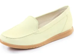 Waldläufer, bequeme Damen-Slipper, Weite H, mit herausnehmbarem Fußbett Damen Slipper