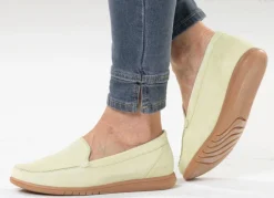 Waldläufer, bequeme Damen-Slipper, Weite H, mit herausnehmbarem Fußbett Damen Slipper