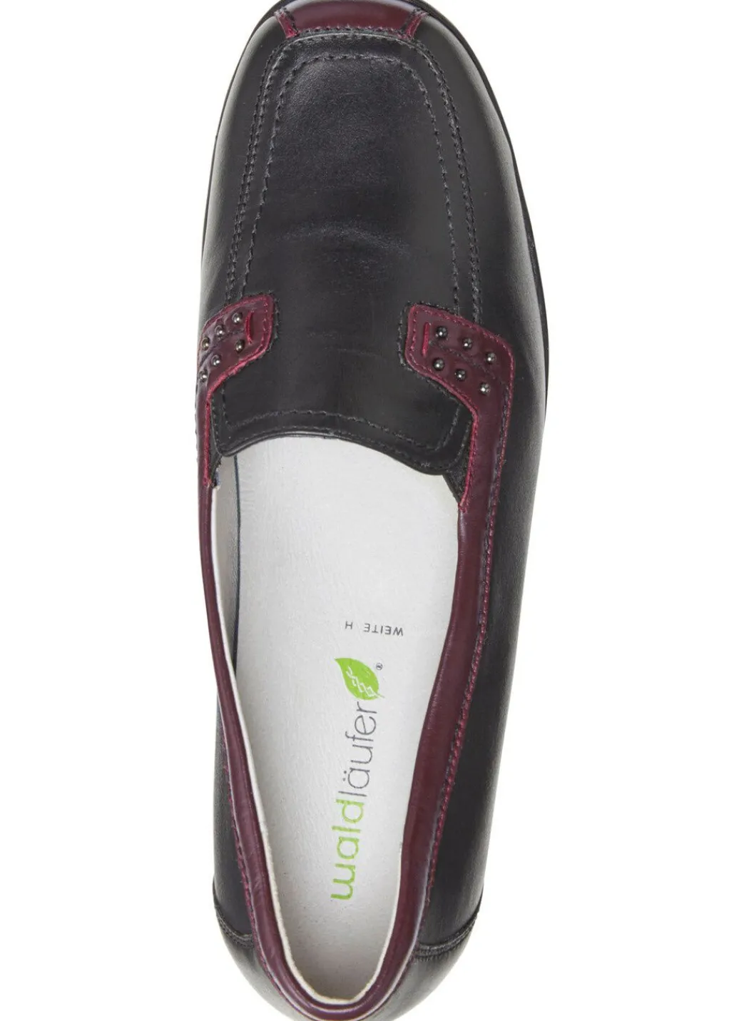 New Waldläufer, bequeme Damen-Slipper, Weite H, mit herausnehmbarem Fußbett Damen Slipper