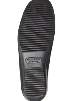 New Waldläufer, bequeme Damen-Slipper, Weite H, mit herausnehmbarem Fußbett Damen Slipper