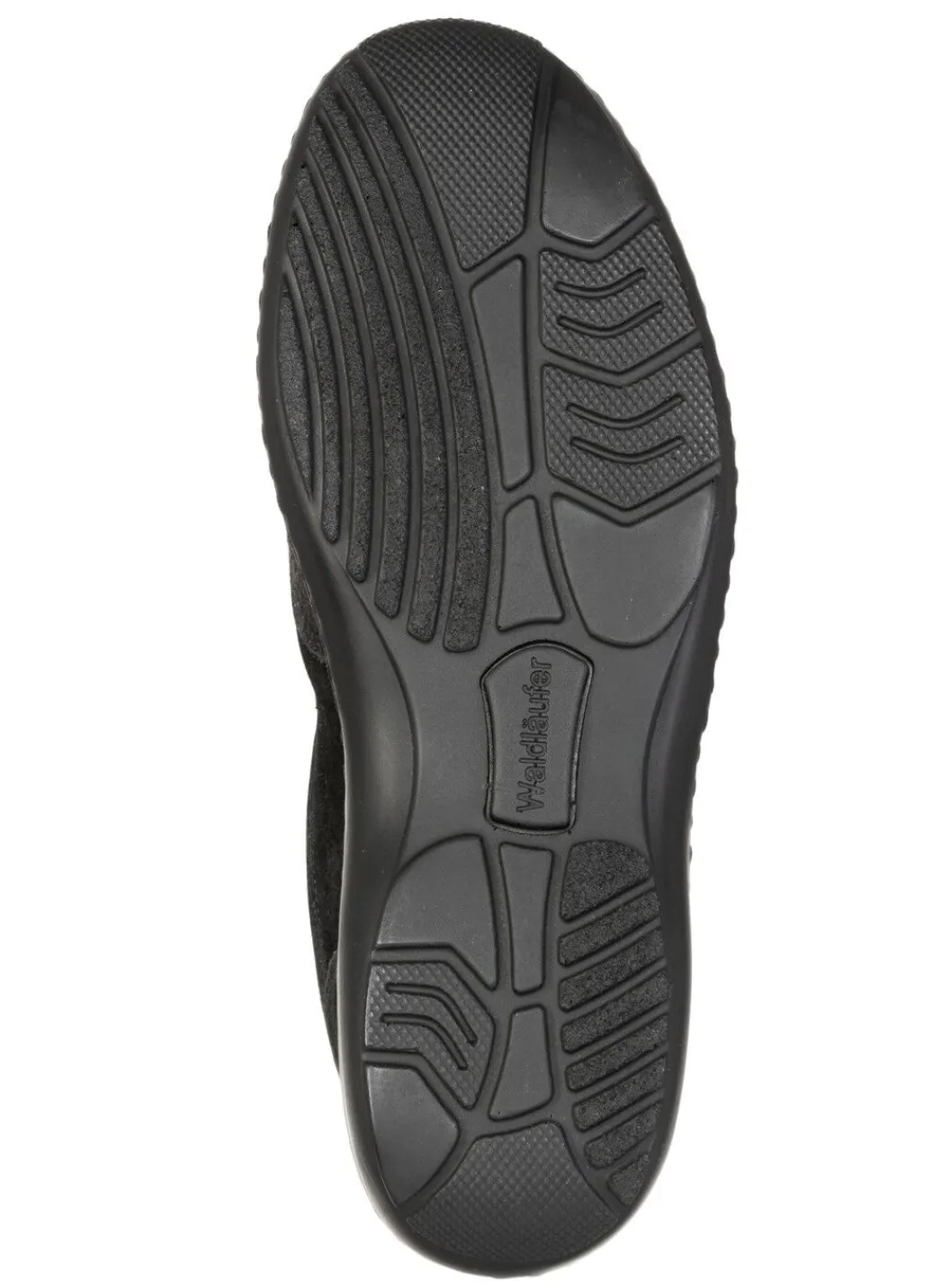 Outlet Waldläufer, bequeme Damen-Slipper, Weite K, mit herausnehmbarem Fußbett Damen Slipper