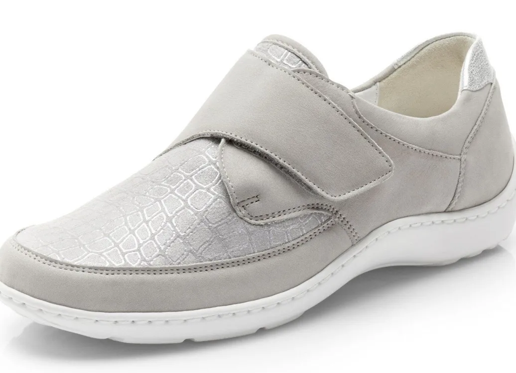 New Waldläufer, bequeme Damen-Slipper, Weite H, mit herausnehmbarem Fußbett Damen Sneaker & Sportschuhe|Slipper