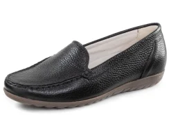 Outlet WaldlĂ€ufer, bequeme Damen-Slipper, Weite H, mit herausnehmbarem FuĂbett Damen Slipper