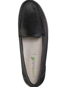 Outlet Waldläufer, bequeme Damen-Slipper, Weite H, mit herausnehmbarem Fußbett Damen Slipper