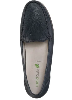 Damen Mona Slipper<Waldläufer, bequeme Damen-Slipper, Weite H, mit herausnehmbarem Fußbett
