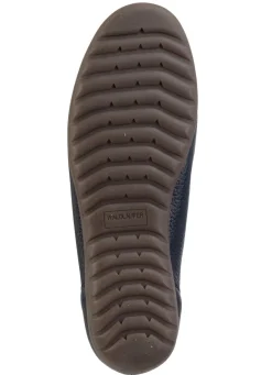 Damen Mona Slipper<Waldläufer, bequeme Damen-Slipper, Weite H, mit herausnehmbarem Fußbett