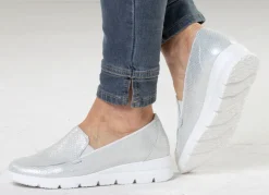 Hot Waldläufer, bequeme Damen-Slipper, Weite H, mit herausnehmbarem Fußbett Damen Slipper