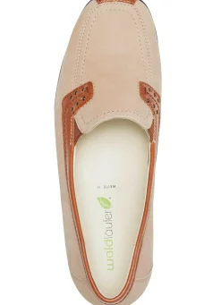 Clearance Waldläufer, bequeme Damen-Slipper, Weite H, mit herausnehmbarem Fußbett Damen Slipper
