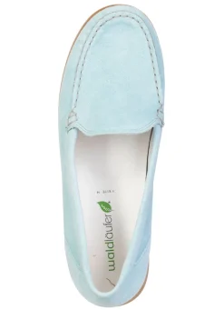 New Waldläufer, bequeme Damen-Slipper, Weite H, mit herausnehmbarem Fußbett Damen Slipper