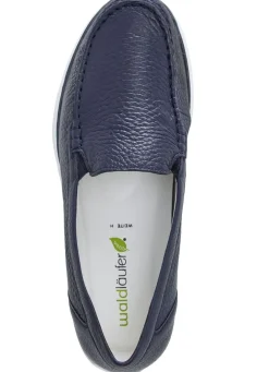 Clearance Waldläufer, bequeme Damen-Slipper, Weite H, mit herausnehmbarem Fußbett Damen Slipper