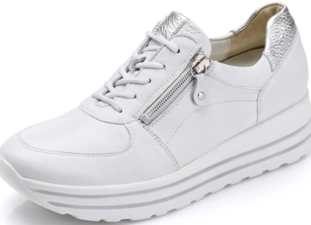 Best Waldläufer, bequeme Damen-Sneaker, Weite H, mit herausnehmbarem Fußbett Damen Sneaker & Sportschuhe|Schnürschuhe