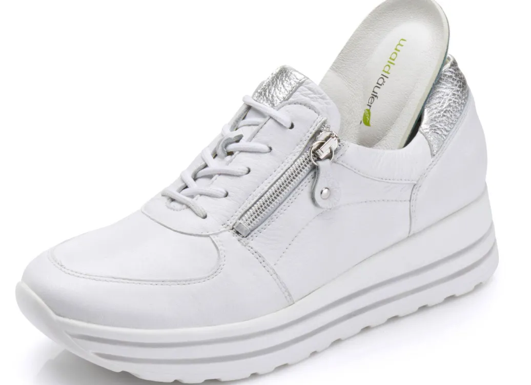 Best Waldläufer, bequeme Damen-Sneaker, Weite H, mit herausnehmbarem Fußbett Damen Sneaker & Sportschuhe|Schnürschuhe