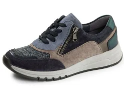 Outlet Waldläufer, bequeme Damen-Sneaker, Weite H, mit herausnehmbarem Fußbett Damen Sneaker & Sportschuhe|Schnürschuhe