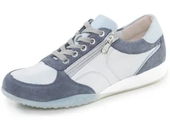 New Waldläufer, bequeme Damen-Sneaker, Weite H, mit herausnehmbarem Fußbett Damen Sneaker & Sportschuhe|Schnürschuhe