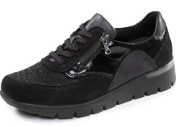 Clearance WaldlĂ€ufer, bequeme Damen-Sneaker, Weite K, mit herausnehmbarem FuĂbett Damen Sneaker & Sportschuhe|SchnĂŒrschuhe