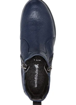 Sale Waldläufer, bequeme Damen-Stiefeletten, Weite H, aus Hirschleder Damen Stiefel & Stiefeletten