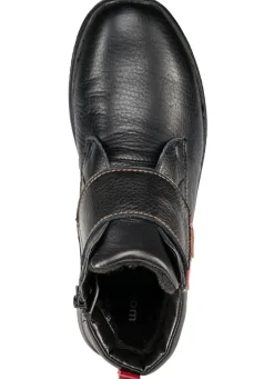 Best Waldläufer, bequeme Damen-Stiefeletten, Weite H, mit herausnehmbarem Fußbett Damen Stiefel & Stiefeletten