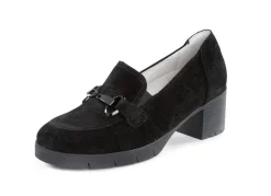 Hot Waldläufer, bequemer Damen-Trotteur, Weite H, mit herausnehmbarem Fußbett Damen Pumps