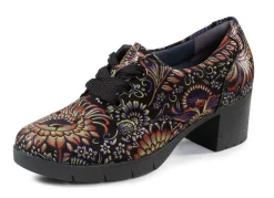 New Waldläufer, bequemer Damen-Trotteur, Weite H, mit herausnehmbarem Fußbett Damen Pumps