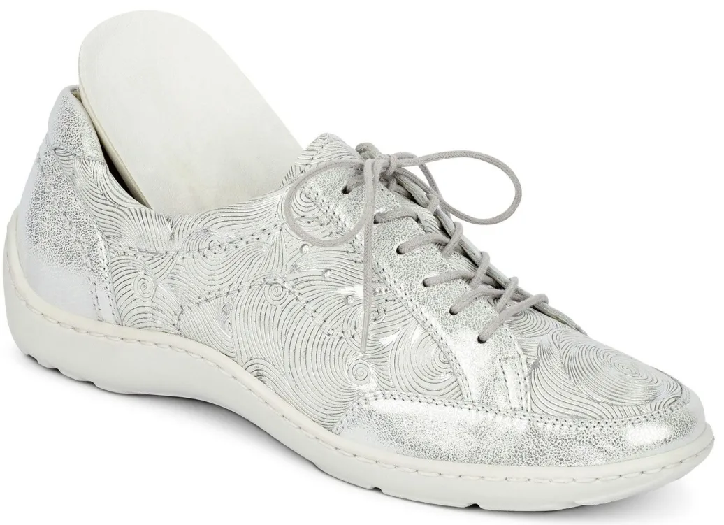 New Waldläufer, elegante Damen-Schnürschuhe, Weite H, mit herausnehmbarem Fußbett Damen Sneaker & Sportschuhe|Schnürschuhe