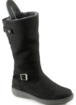Best Waldläufer, gefütterte Damen-Stiefel, Winterschuhe, Weite H, mit Lammfell Damen Winterschuhe|Stiefel & Stiefeletten