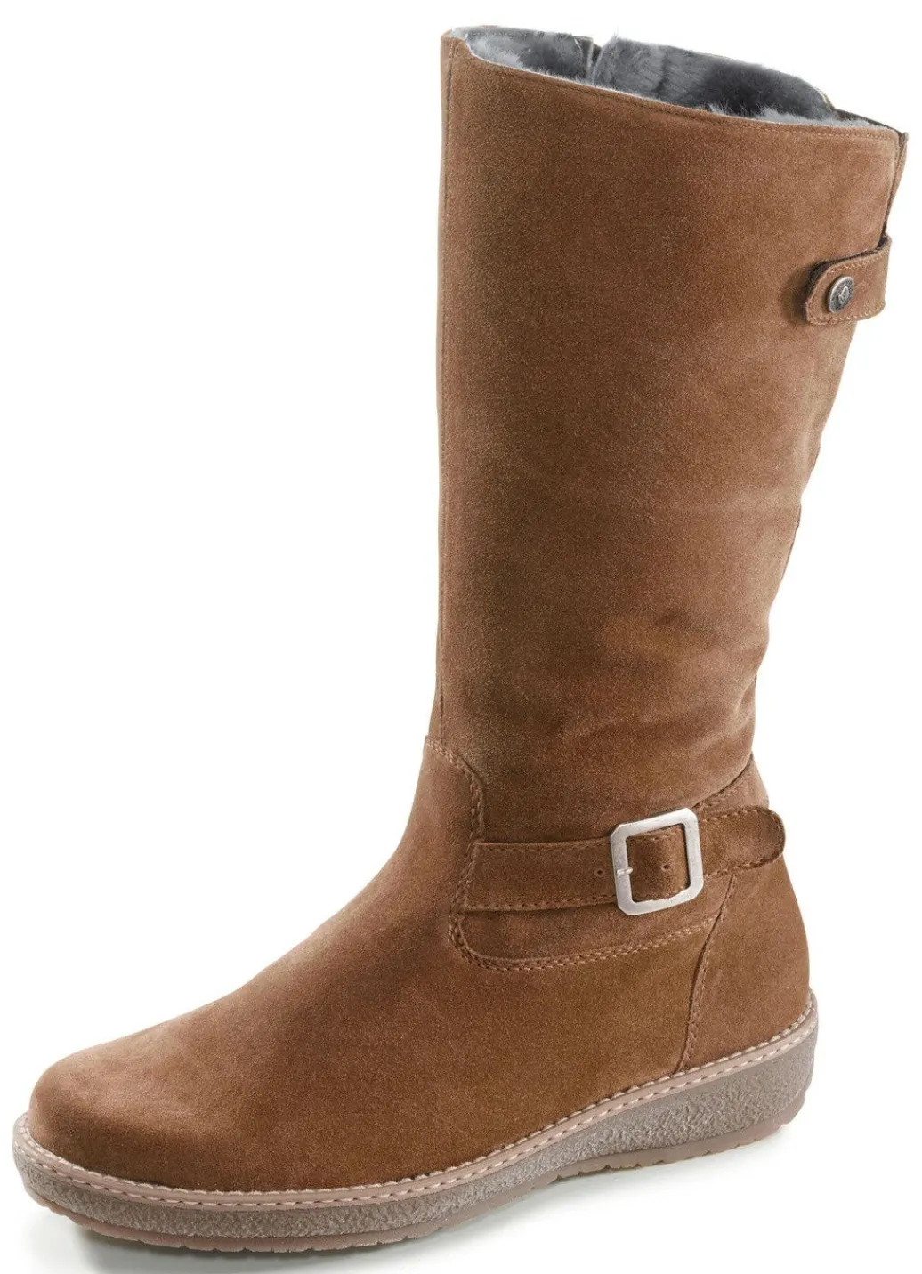 Outlet Waldläufer, gefütterte Damen-Stiefel, Winterschuhe, Weite H, mit Lammfell Damen Winterschuhe|Stiefel & Stiefeletten