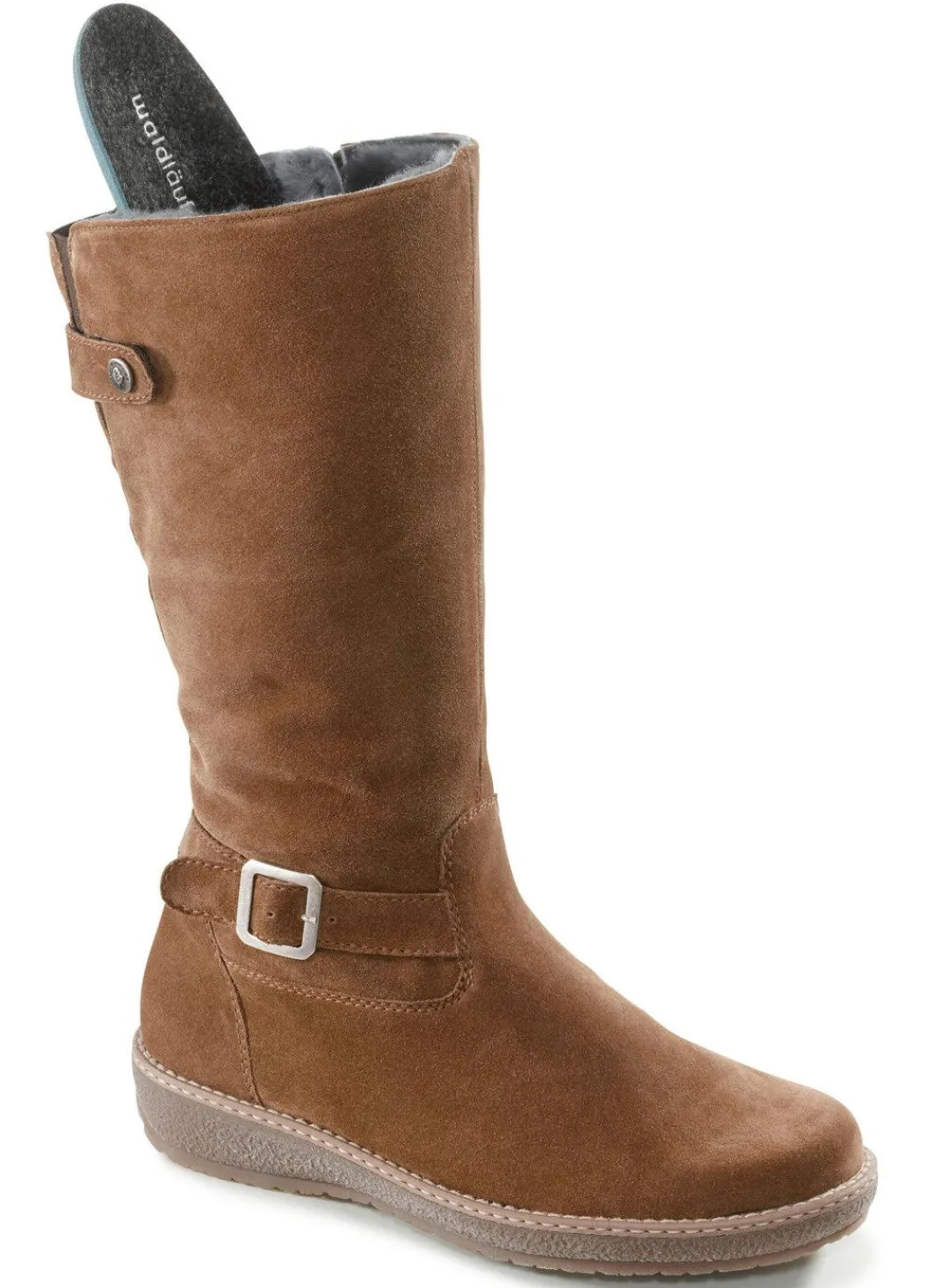 Outlet Waldläufer, gefütterte Damen-Stiefel, Winterschuhe, Weite H, mit Lammfell Damen Winterschuhe|Stiefel & Stiefeletten