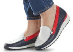 Hot Waldläufer, klassische Damen-Slipper, Weite H, mit herausnehmbarem Fußbett Damen Slipper