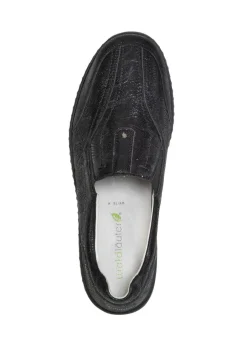 Hot Waldläufer, komfortable Damen-Slipper, Weite K, mit herausnehmbarem Fußbett Damen Slipper
