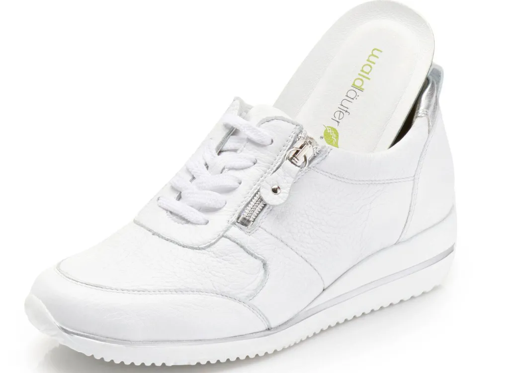 Discount Waldläufer, leichte Damen-Sneaker, Weite H, mit herausnehmbarem Fußbett Damen Sneaker & Sportschuhe