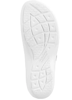 Discount Waldläufer Pantolette mit Metallschmuck mit Glitzersteinchen Damen Pantoletten