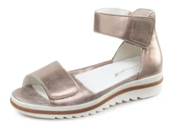 Outlet Waldläufer Sandale mit herausnehmbarem Lederfußbett Damen Sandalen