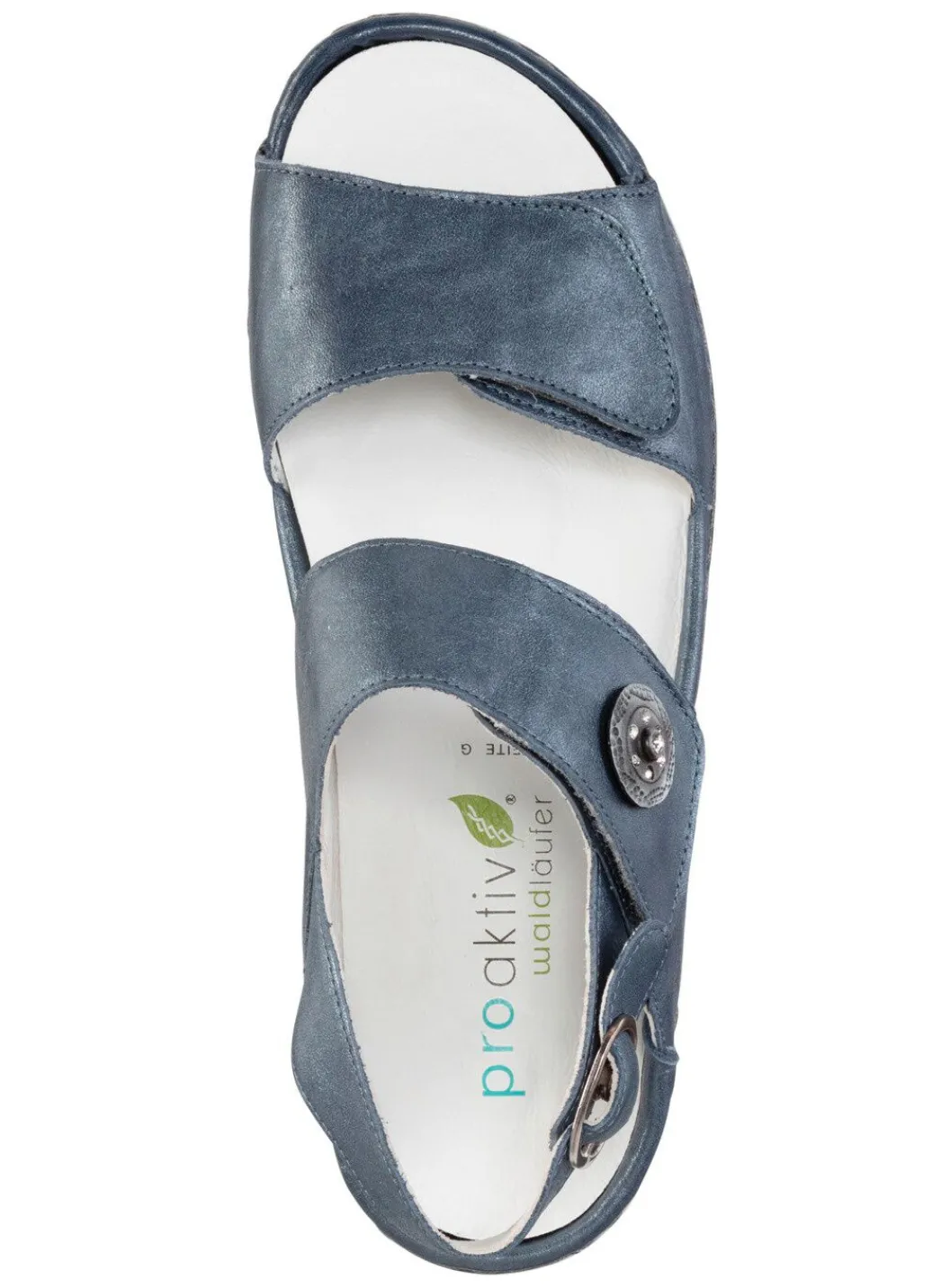 Discount Waldläufer Sandale mit Metallschmuck mit Glitzersteinchen Damen Sandalen