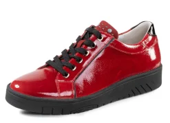 Clearance Waldläufer Schnürschuh aus weichem Knautschlackleder Damen Sneaker & Sportschuhe|Schnürschuhe