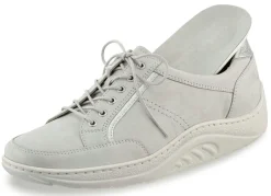 Waldläufer Schnürschuh mit edlen Metallicleder-Einsätzen Damen Sneaker & Sportschuhe|Schnürschuhe