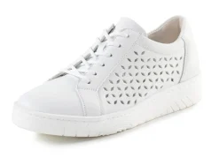 New Waldläufer, sommerliche Damen-Sneaker, Weite H, mit herausnehmbarem Fußbett Damen Sneaker & Sportschuhe|Schnürschuhe