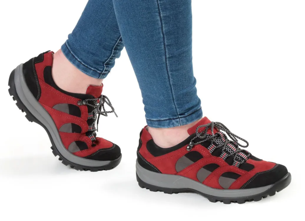 New Waldläufer, sportliche Damen-Schnürschuhe, Weite H, mit herausnehmbarem Fußbett Damen Sneaker & Sportschuhe|Schnürschuhe